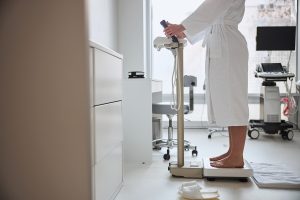 A lady in a weight loss clinic in Wisconsin